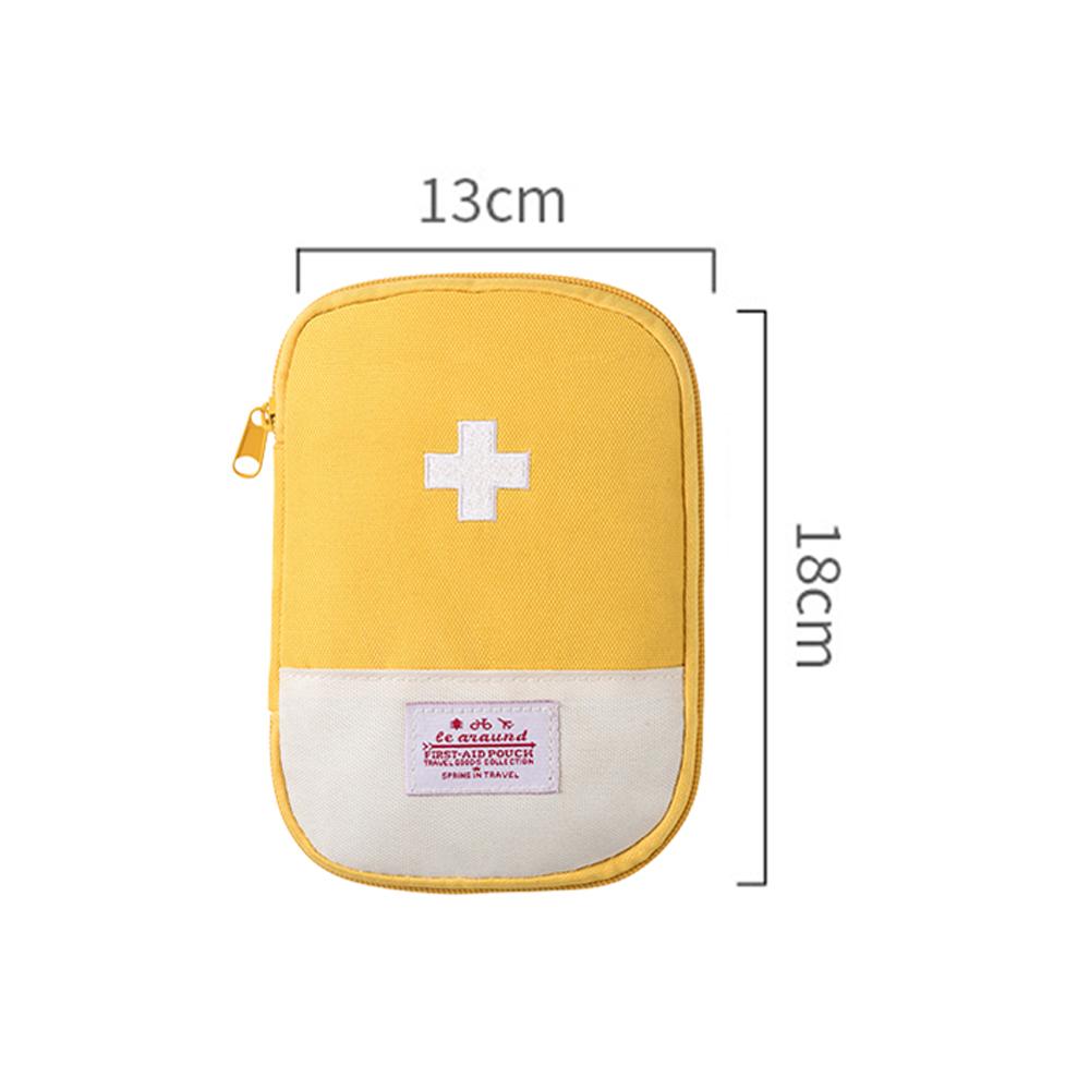 Mini-Erste-Hilfe-Tasche Tragbar Klein Notfall-Medikamenten-Aufbewahrungstasche Medizintasche für Outdoor-Camping Wandern Zuhause Reisen Notfall
