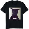 Zły Larry Kot Nadrukowany T-shirt Męski Damski Miłośnik Anime Zabawny Casualowy Luźny Harajuku Krótki Rękaw Lato Okrągły Dekolt T-shirt