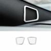 Cover Trim Fit For Ford F150 F-150 2015- A Silver A Post Speaker Frame 2PCS