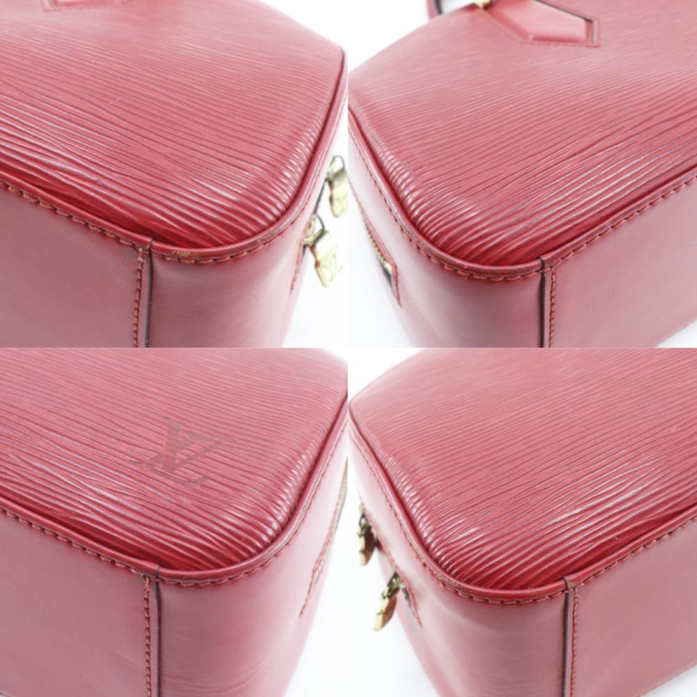 LOUIS VUITTON Jasmin Handbag M52087 Castilian red Red Epi Leather Women Used