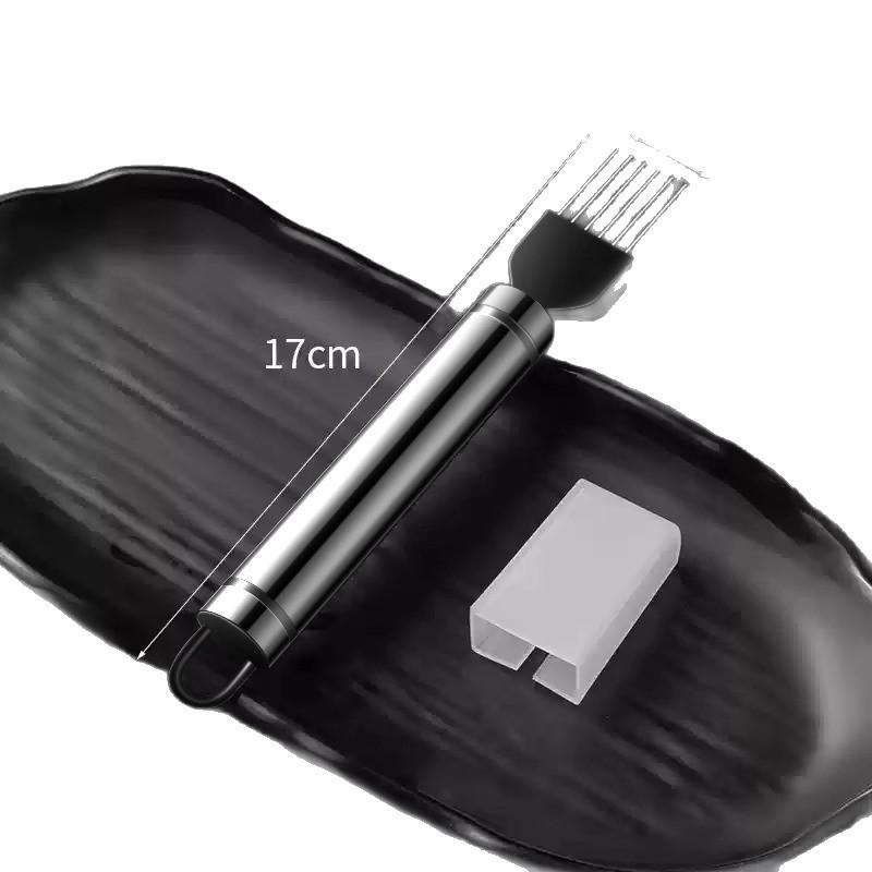 Multi-functional Kitchen Knife with Ultra-fine Handguard for Shredding