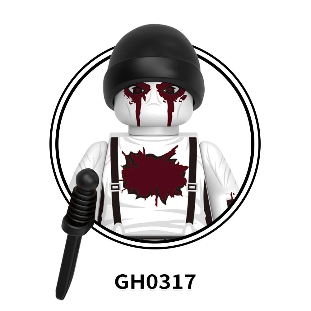 Blind Box Mini-Bausteine G0141 Figuren Großer Goblin Spiderman Iron Man Venom Captain Hawk Deadpool Rüstung Weihnachtsgeschenk Spielzeug