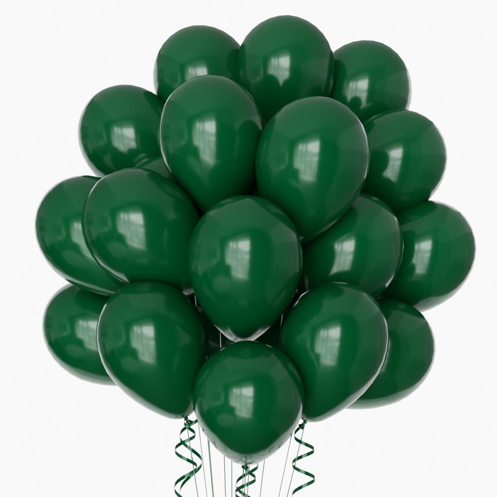 10ks Sada 5palcových černých latexových latexových párty balónků na narozeninovou oslavu Párty balónky Narozeninové balónky Latexový balónek