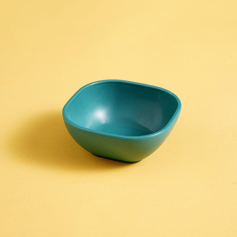 Thick Square Solid Color Vinegar & Soy Sauce Dipping Dish