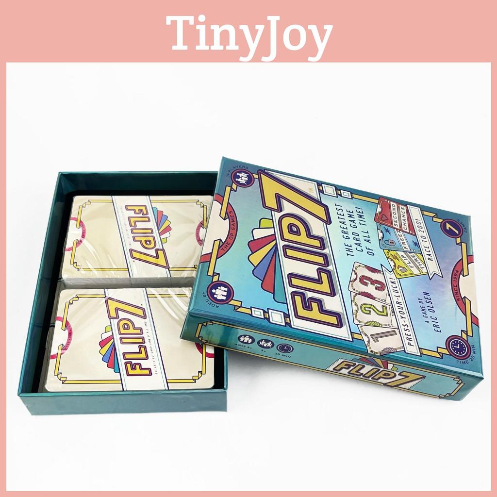 Flip7 Card Game For Party Gatherings With Educational And Interactive Features For Family And Friends