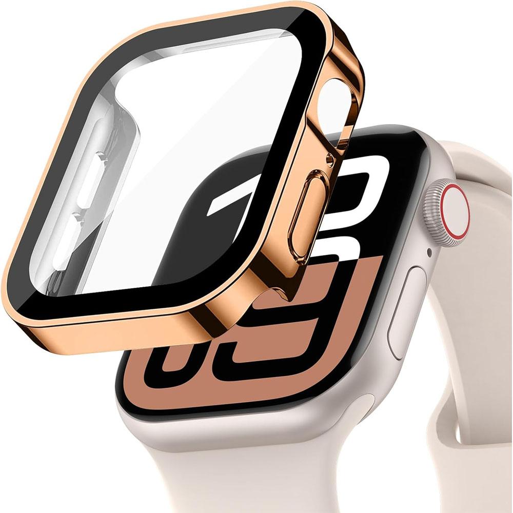 Screen Protector for Apple Watch Case 46mm 42mm 45mm 44mm 49mm 41mm 40mm Tempered Glass iWatch Series 10 7 8 9 SE 6 5 4 Ultra 2