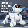 Smart AI Robot Dog Toy Intelligent Interactive Puppy More Than 30 Kinds of LED Expressions Remote Gesture Control Electronic Pet