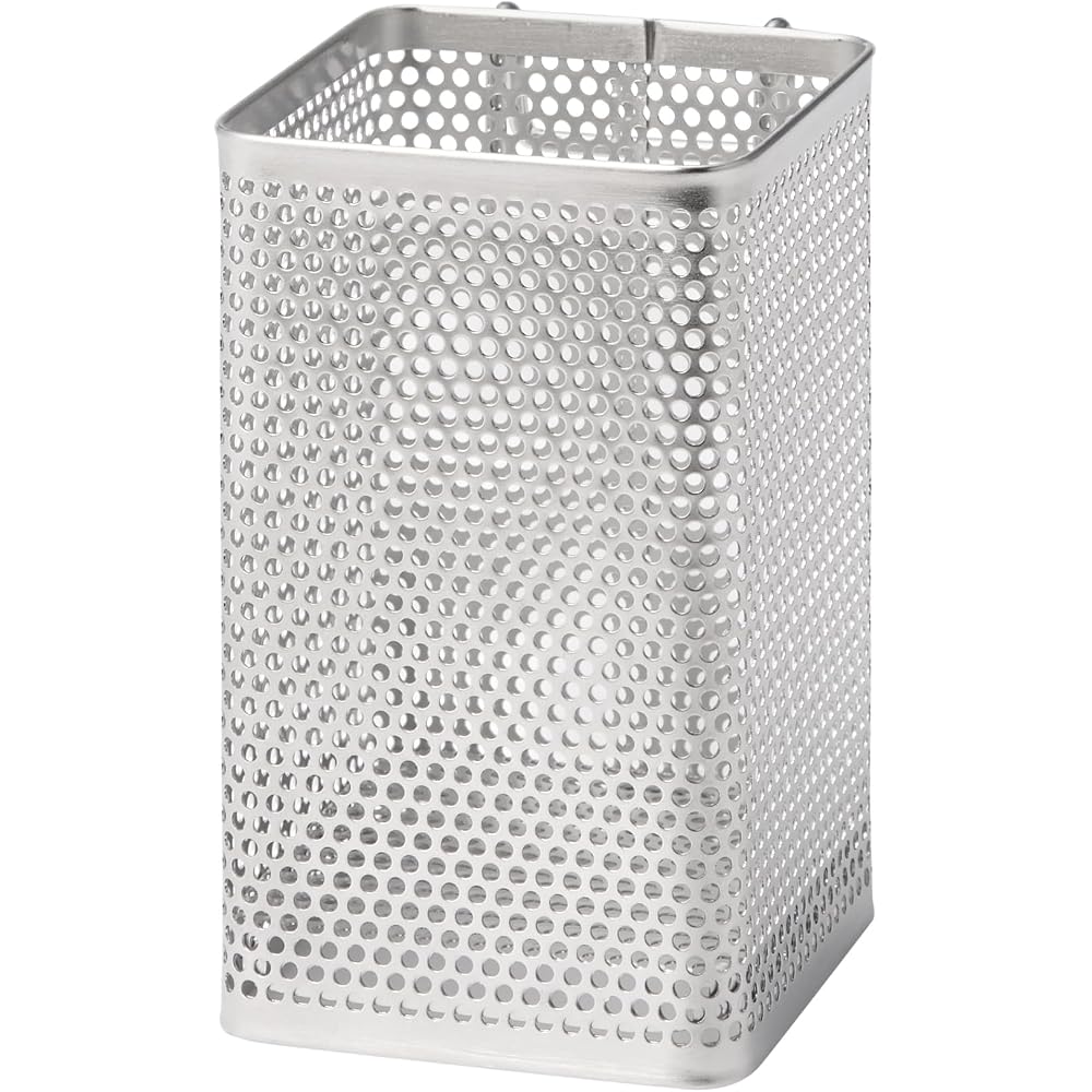 Muji Stainless Steel Cutlery Stand Silver Small
