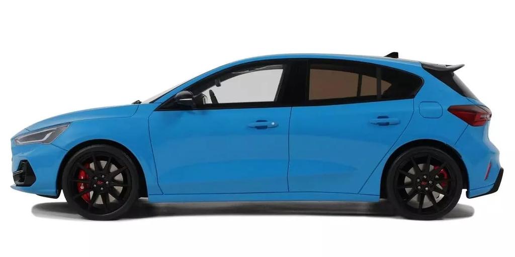 Kyosho OttO Ford Focus ST Edition 2024 Finished Model OTM1186 1/18 (Blue)