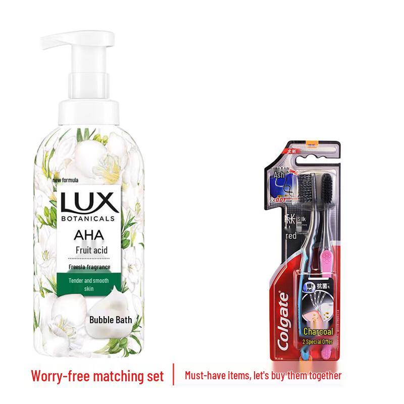 Набор: Гель для душа Lux Freesia и Зубная щетка Colgate