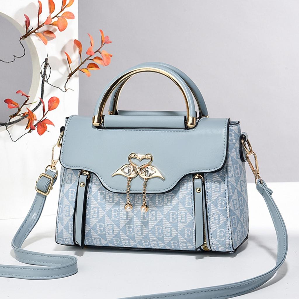 Temperament Kleine Quadratische Tasche, Damenhandtasche, Lässige Umhängetasche, Schultertasche, Bedruckte Tasche