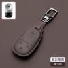 For BAIC JISHI Polestones 01 Rox 2024 2025 2026 Car Leather Key Fob Cover Remote Case Cover Car Keychain Holder Bag Accessories