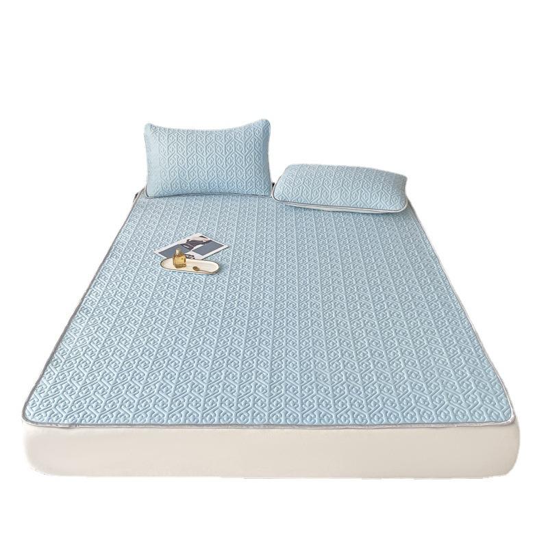 Summer Latex Cool Mat Soft Mat Bed Sheet Baby Washable Student Dormitory Single And Double Mattress Cover