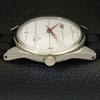 USED INDIAN HMT JANATA HAND-WINDING MENS WHITE COLOR DIAL WATCH A432518-2 R112-a432518