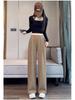 Ice Silk Wide-Leg Plus-Size Women's Summer Slimming Casual Pants
