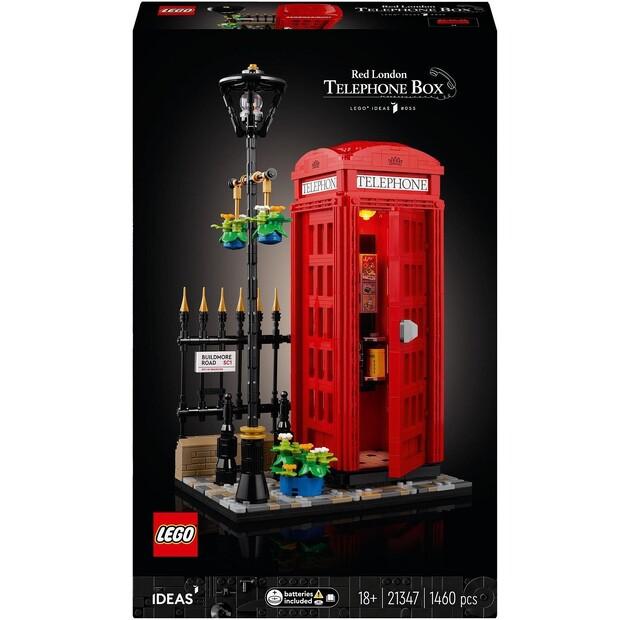LEGO Ideas 21347 Red London Telephone Box