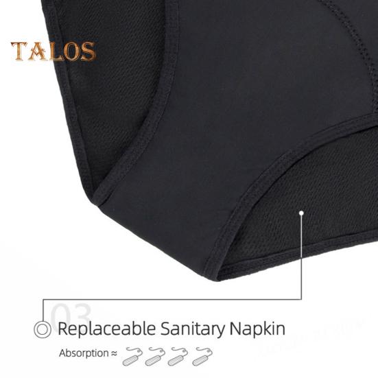 Dámské spodky Vysoký pas Čtyřvrstvá větší velikost Síťovina se zdviženým zadečkem Patchwork Elastické období Zabránění prosakování Kalhotky Menstruační kalhotky Dámské spodní prádlo