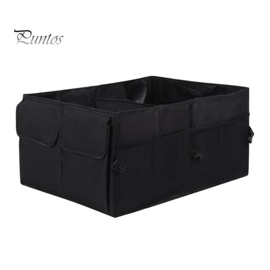 

Прочный, большой емкости, многофункциональный органайзер для багажника автомобиля, многосетчатый, для путешествий на открытом воздухе, ящик для хранения в багажнике автомобиля чёрный