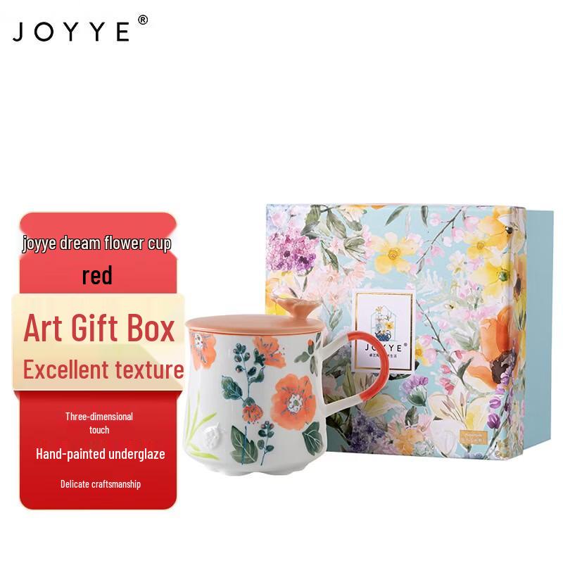 JOYYE Dream Flower Ceramic Mug