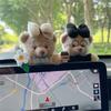 Accessorie Used for Car Gear Shift Decoration Cute Turn Signal Dolls Wiper Dolls Rearview Mirror Ornament Car Internet Celebrity