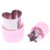 1Pc Various Shapes Vegetables Cutter Plastic Handle Portable Cook Tools Pink Stainless Steel Fruit Cutting Die Kitchen Gadgets