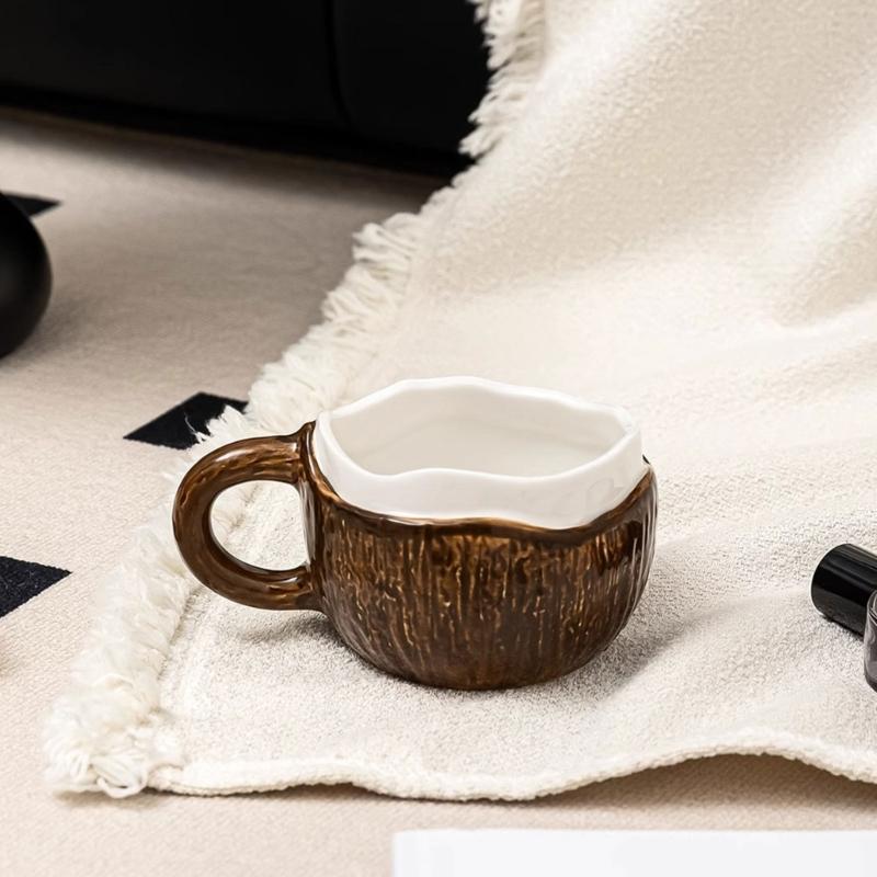 280ml Porcelain Coffee Cup Design Style Cup For Kitchen Breakfast decoration