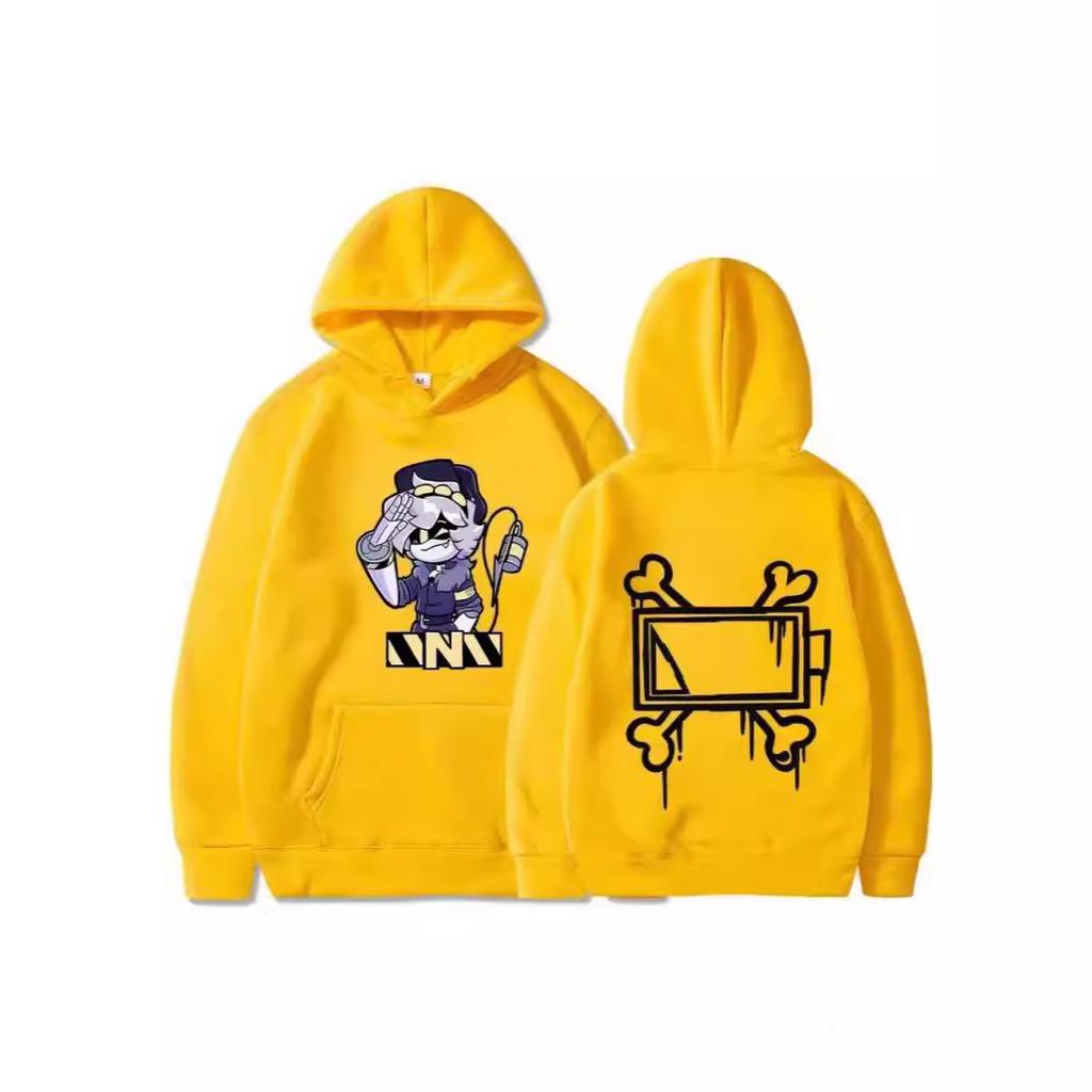 New animation inorganic killer cartoon printed sweater autumn and winter men's and women's long-sleeved jacket hoodie