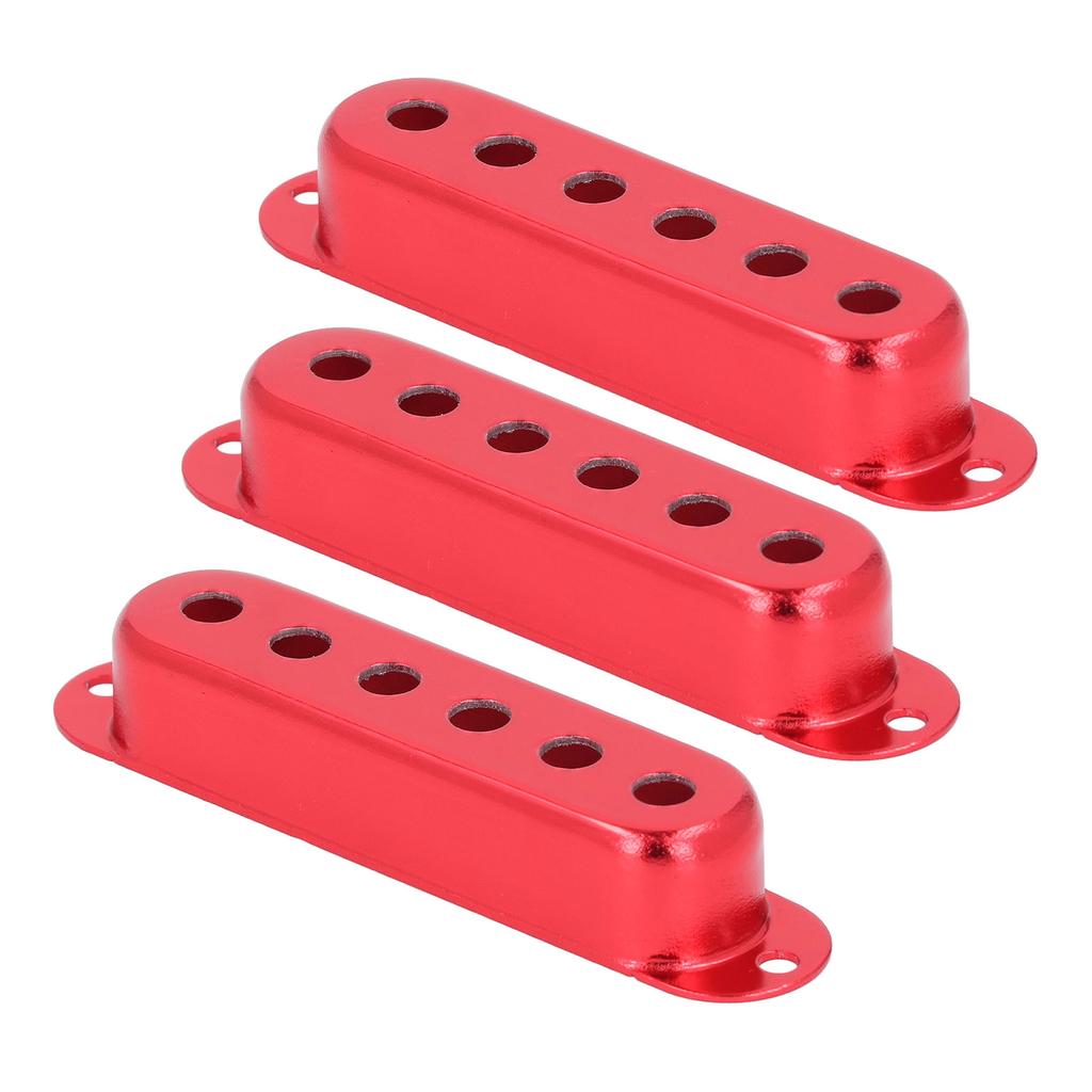 3PCS Pickup Covers for ST SQ Electric Guitar Brass Single Coil Pickup Cover Replacement Musical Inst