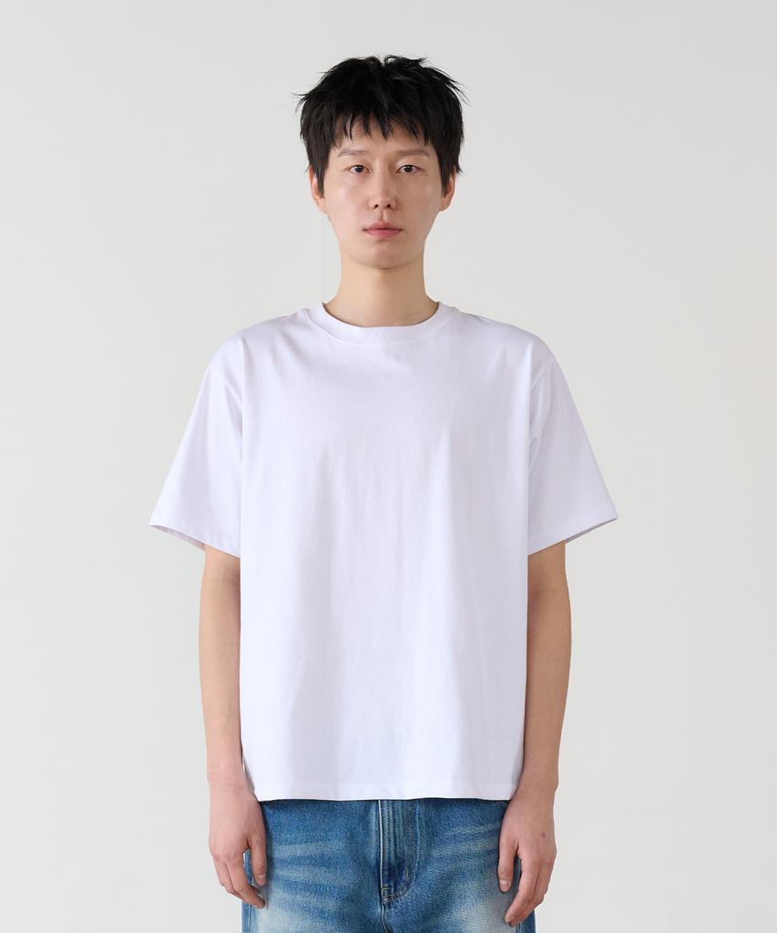 KNOUUN Soft Round T-Shirts (White)