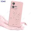 Mobile Phone Cases for Motorola Edge 40 Neo MotoEdge40Neo 5G 6.55" 360 Soft Luxury Square Liquid Silicone Covers Shield