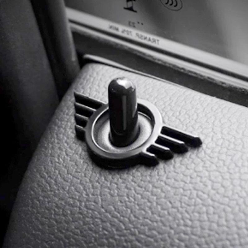 1 Stück Metall für Cooper One S F55 F56 F57 F60 R55 R56 R57 Countryman Auto Türschlossstift Flügel Emblem Plakette Aufkleber