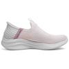 Skechers Ultra Flex 3.0 Slip-Ins Confortáveis Versáteis Cano Baixo Estilo de Vida Casual Calçados Tênis Feminino Branco 896243-WPK