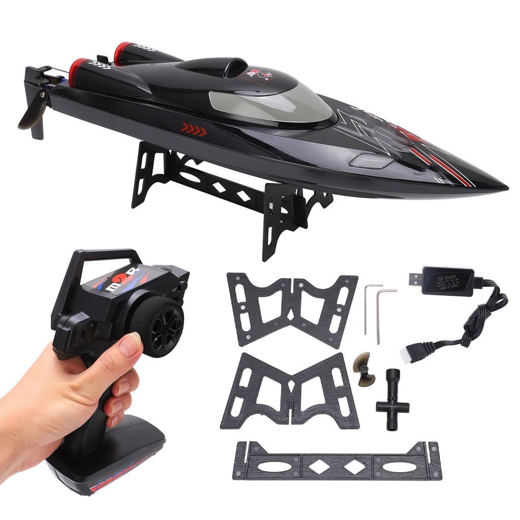 Remote Control Brushless High Speed Boat 2.4Ghz Full Scale RC Racing Boats for Children Over 14