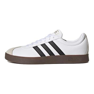 VL Court 2.0 Weiß Schwarz Gummi Unisex Sneaker Schuhe-Weiß Core-Schwarz ID6015