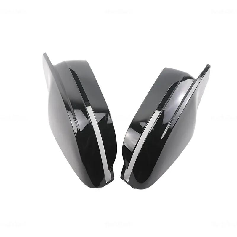 ABS Carbon Glossy Black Replacement Side Mirror Covers Cap For BMW 3 4 5 7 8 Series G20 G21 G30 G38 G22 G23 G11 G12 G15 G16