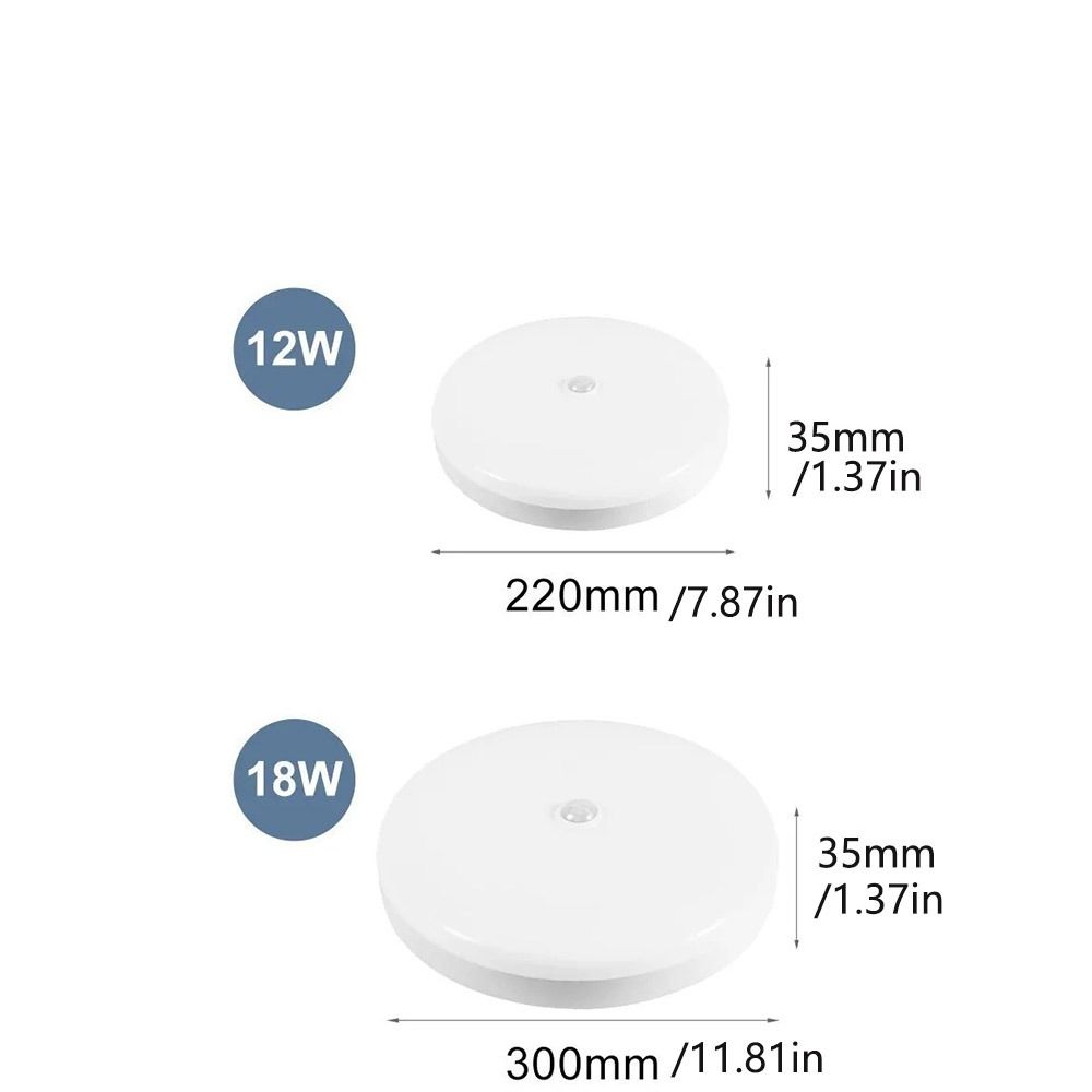 Ultra Thin Motion Sensor Ceiling Light Round Down lamp Modern Led Ceiling Lamp Hallway