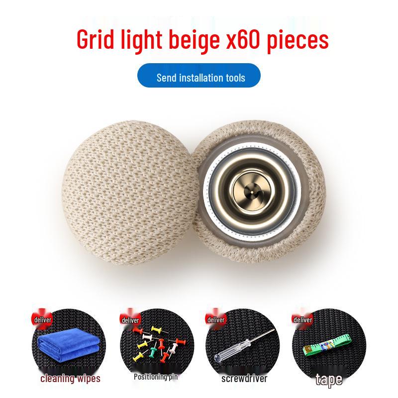 

Набір для ремонту оббивки стелі автомобіля: Кнопки та Спеціальний Клей для Внутрішньої Реконструкції. Усуньте провисання тканини без розбирання.