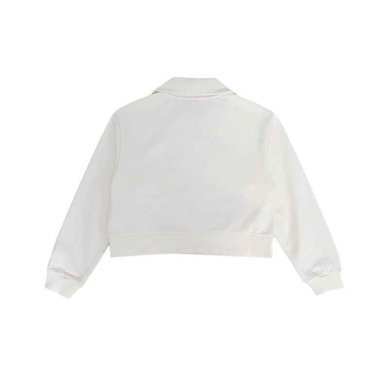 New Balance Sweatshirt Women's Ivory White NCF32092-IV