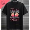 Funny I May Not Be Perfect But My Nails Are Slogan Unisexicurist Graphic Tshirt Pure Cotton Shortsleeve Round Neck Casual Tee