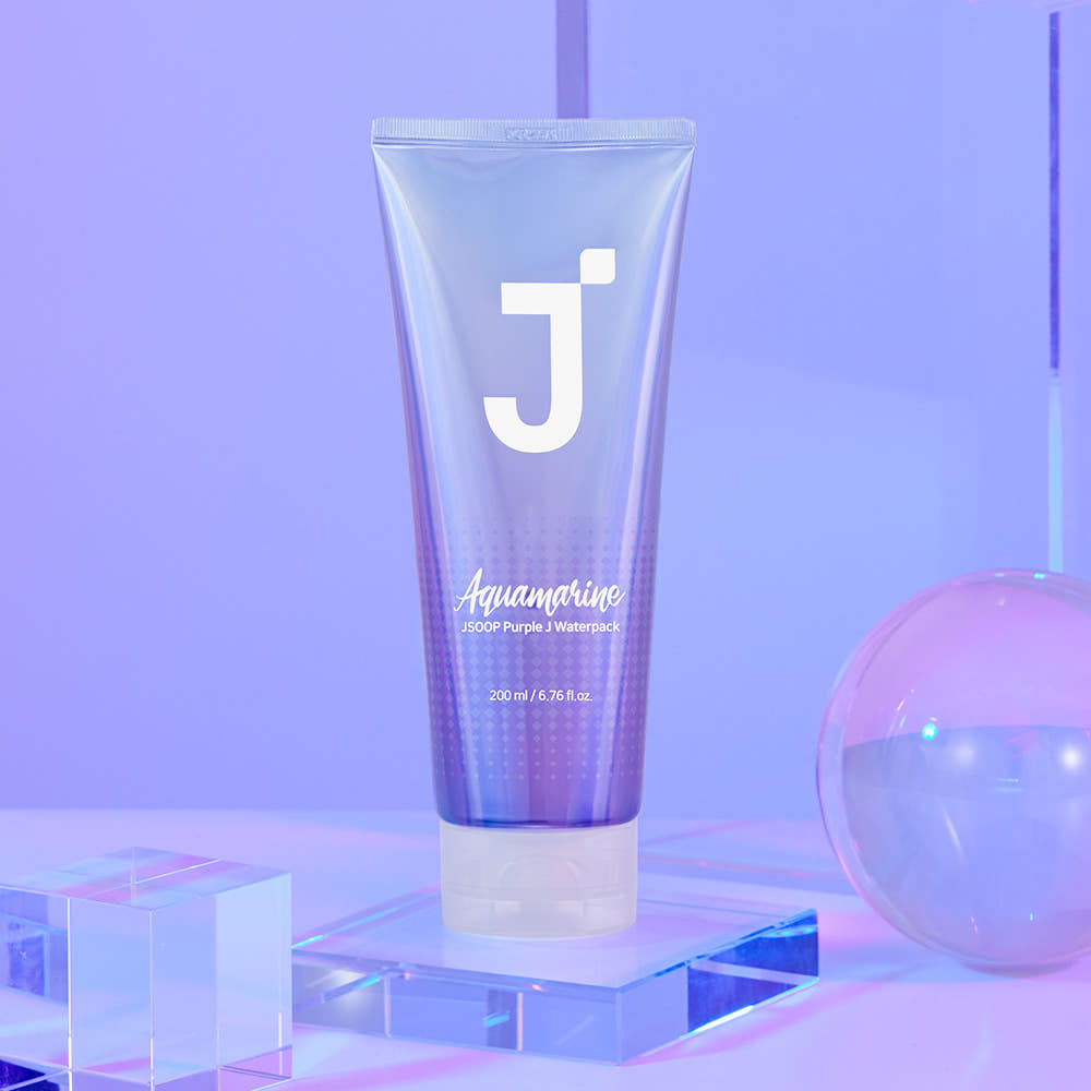 JSOOP Purple J No-Wash Water Pack 200ml x3 Set – 2 Aquamarine + 1 Original Leave-In Hair Treatment for Damaged Hair