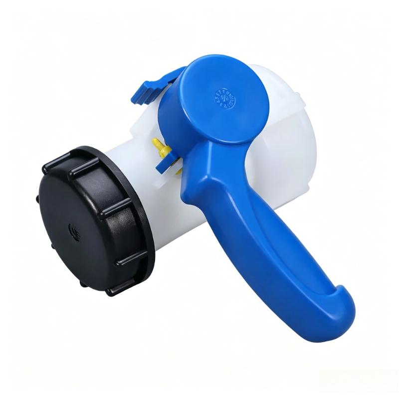 Ball Valve DN40 1000L Ton Bucket Plastic Aluminum Alloy Integrated Valve Fitting Butterfly Set Switch Port