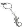 Metal Animal Key Rings Crocodile Keychain for Backpack, Simulated Car Men Ring, Decorative Pendant Backpacks and Handbags Shape Chain