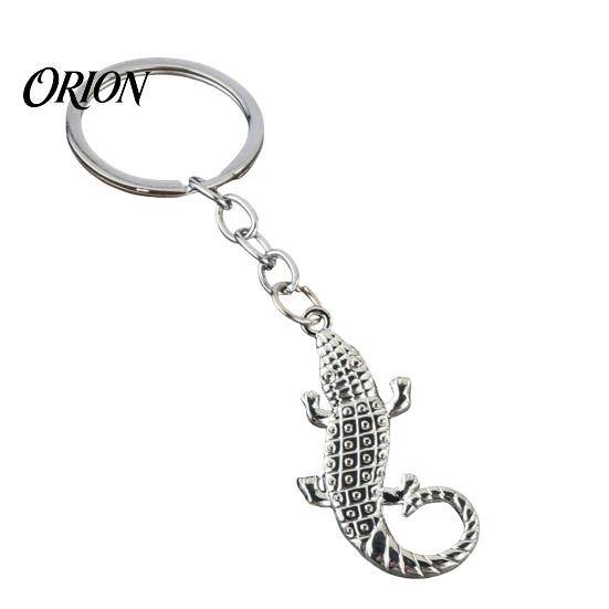 Metal Animal Key Rings Crocodile Keychain for Backpack, Simulated Car Men Ring, Decorative Pendant Backpacks and Handbags Shape Chain