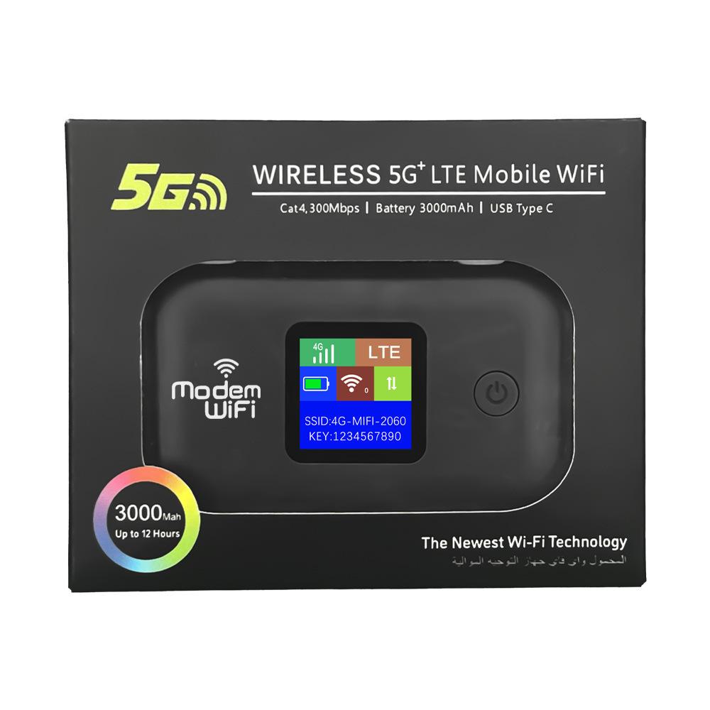 Portable LTE WiFi Router with SIM Card Slot
