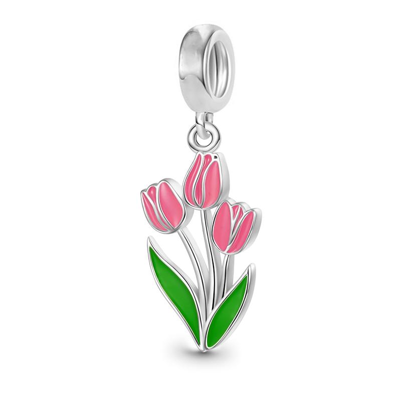  Queen Crown Charm Bead for DIY Jewelry Silver Bracelet Necklace Gift Kids Toy