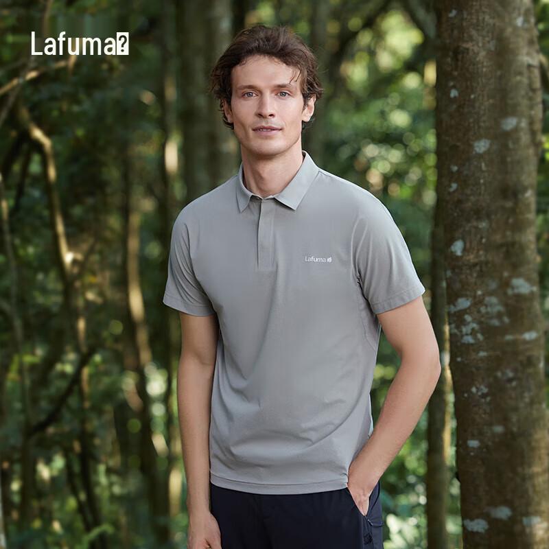 LAFUMA Men's Outdoor UPF40+ Quick-Dry Polo Shirt