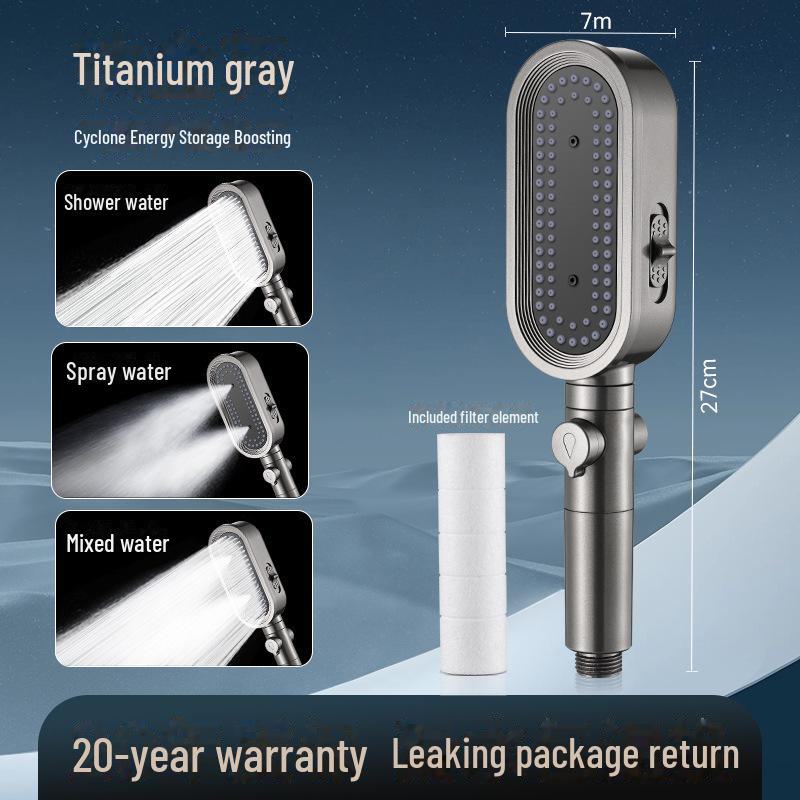 

Celebrity Booster Ручной Душевой Набор с Водонагревателем Three levels of large water output, with filter