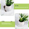 High Quality Plastic Plant Pot Tray Clear Durable Drip Trays Sturdy Flower Pot Indoor And Out Door Plant