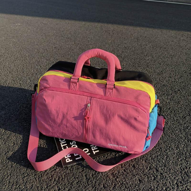 Large Capacity Lightweight Short-distance Travel Bag for Sports, Yoga, Business Trips, Storage, Cross-body Bag