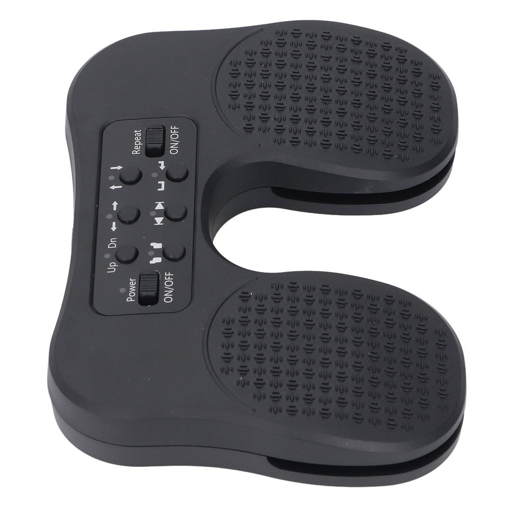 Music Page Turner Rechargeable WiFi BT USB C Wired Connection Custom Foot Pedal for Tablets Phones Piano Keyboards